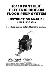 National PANTHER 5110 Instruction Manual