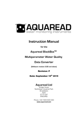 Aquaread BlackBox Instruction Manual