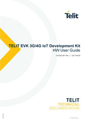 Telit Wireless Solutions EVK4-LE910-NA1 Series User Manual