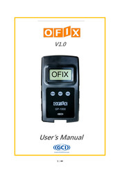 GCI Ofix GP-1000 User Manual