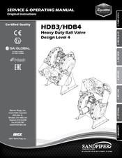 Sandpiper Signature HDB4 Service & Operating Manual