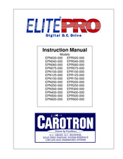 Carotron Elite Pro EPN100-000 Instruction Manual