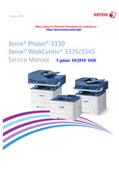 Xerox Phaser 3330 Service Manual