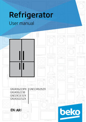 Beko GNE134626ZX User Manual