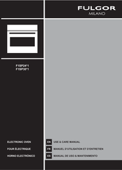 Fulgor Milano F1SP24 1 Series Use & Care Manual