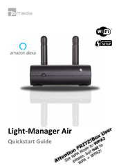 jbmedia Light-Manager Air Quick Start Manual