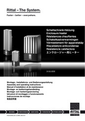 Rittal 3105.360 Assembly And Operating Instructions Manual