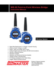 BinMaster WR-30-RP Instruction Manual