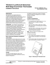 Johnson Controls TEC2264-3 Installation Instructions Manual