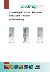 axing SKT 40-20M Operation Instructions Manual