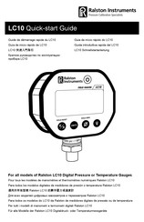 Ralston Instruments LC10 Series Quick Start Manual