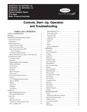 Carrier 50TCQ04-24 Controls, Start-Up, Operation And Troubleshooting