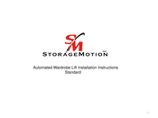 Storage Motion Automated WardrobeLift Standart Installation Instructions Manual