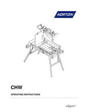 Norton clipper CHW600 Operating Instructions Manual