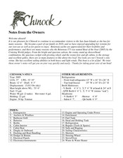 Chinook Beneteau 373 Notes From The Owners