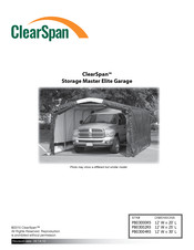 ClearSpan Storage Master Elite Garage Series Manual