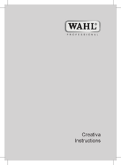 Wahl Creativa Instructions Manual