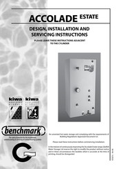 Benchmark Accolade Estate AE175D Design, Installation And Servicing Instructions