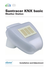Elsner Suntracer KNX basic Installation And Adjustment Manual
