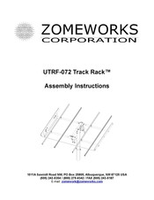 ZOMEWORKS Track Rack UTRF-072 Assembly Instructions Manual