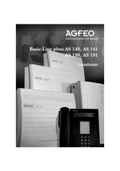 AGFEO basic-line plus AS 140 Installation Manual