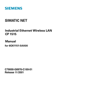 Siemens SIMATIC NET CP 1515 Manual