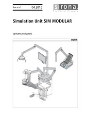 Sirona SIM MODULAR Operating Instructions Manual