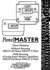 Time Guard PanelMASTER MEU17 Installation & Operating Instructions Manual
