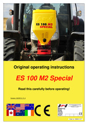 Apv ES 100 M2 Special Original Operating Instructions