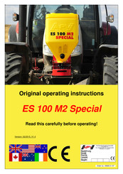 APV ES 100 M2 Special Original Operating Instructions