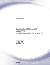 IBM PowerLinux 7R4 Manual