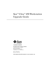 Sun Microsystems Sun Ultra 450 Upgrade Manual
