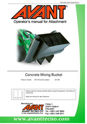 AVANT A21406 Operator's Manual