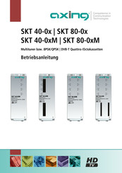 axing SKT 80-0 M Series Operation Instructions Manual
