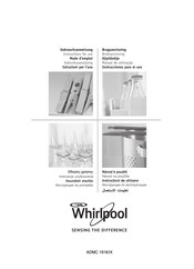 Whirlpool ADMC 1918/IX Instructions For Use Manual