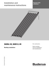 Buderus SKR6.1R Installation And Maintenance Instructions Manual