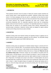 Herberholz AK/DVGW Information For Assembling, Operating And Servicing