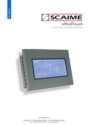 Scaime eNodTouch User Manual