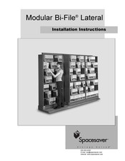 Spacesaver Modular Bi-File Lateral Installation Instructions Manual