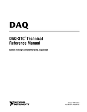 National Instruments DAQ-STC Series Technical Reference Manual