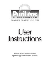 PuriLens PuriLens System User Instructions
