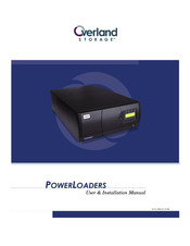 Overland Storage PowerLoaders AIT-2 User & Installation Manual