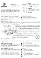 Ecobee Smart Plug Instruction Manual