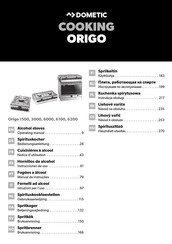 Dometic Origo Series Operating Manual