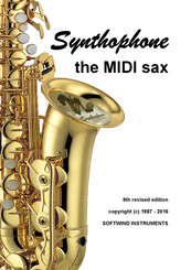 Softwind Synthophone Manual