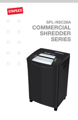 Staples SPL-NSC26A Manual