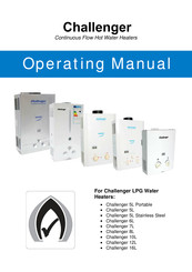 Challenge Yachts Challenger 5L LPG Portable Operating Manual