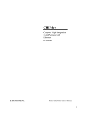 Xycom CHIP4e+ User Manual