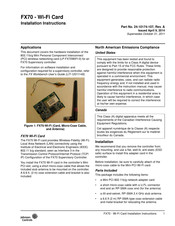 Johnson Controls FX70 Installation Instructions Manual