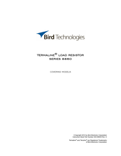 bird TERMALINE 8861 Manual